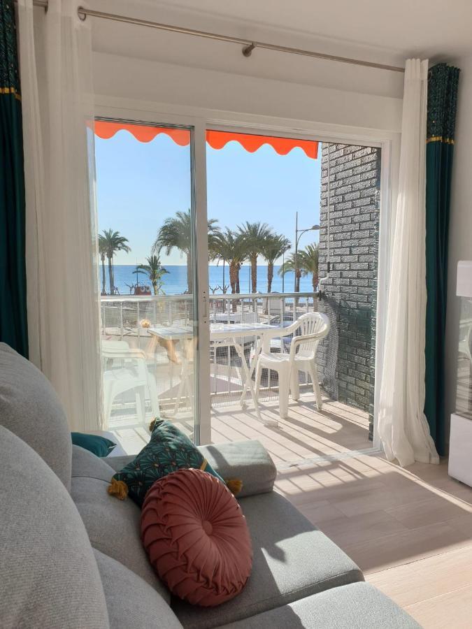 Vistas Al Mar Desde La Playa De El Rihuete En Puerto De Mazarron Apartment Bagian luar foto