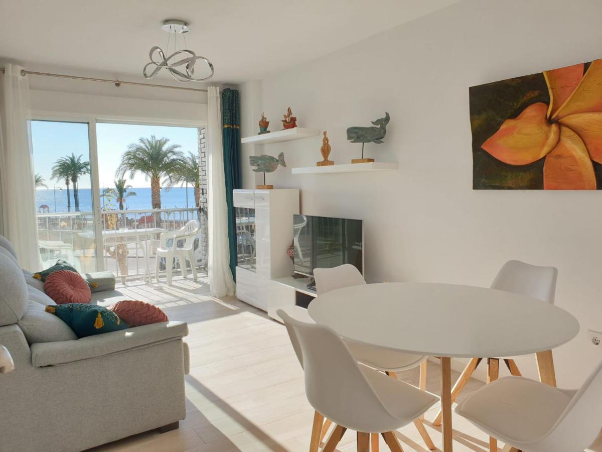 Vistas Al Mar Desde La Playa De El Rihuete En Puerto De Mazarron Apartment Bagian luar foto